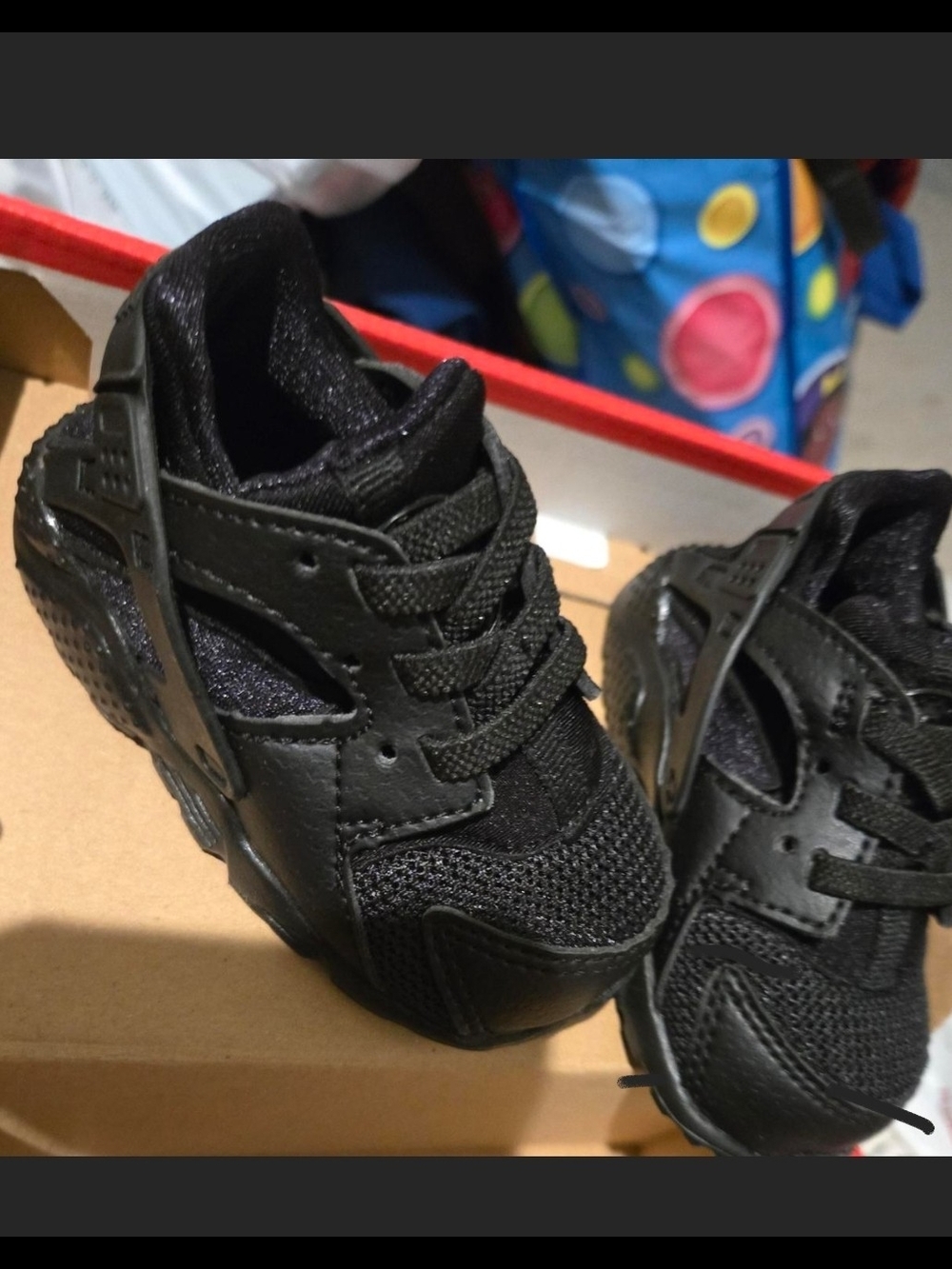 Nike Kids Black Casual Sneakers, 4c